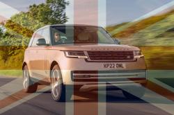 Range Rover with Union Jack