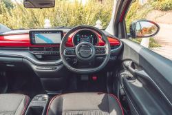 Fiat 500e dashboard