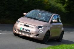 Fiat 500 Convertible front