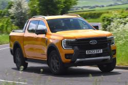 Ford Ranger front cornering