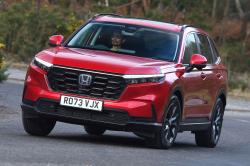 Honda CR-V front cornering