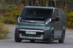Kia PV5 Cargo front driving