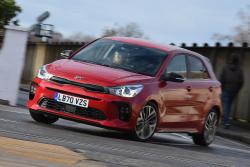 Kia Rio 2021 front left tracking