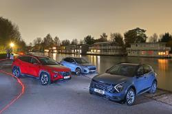 New Kia Sportage vs Ford Kuga vs Hyundai Tucson