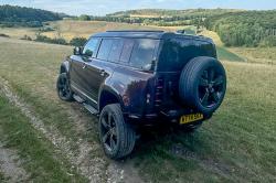 Land Rover Defender 110 green laning