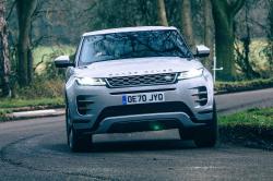 Range Rover Evoque front cornering
