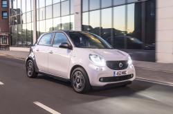 Smart EQ Forfour 2021 front right tracking