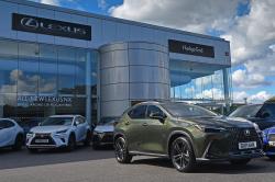 Lexus NX outside dealer
