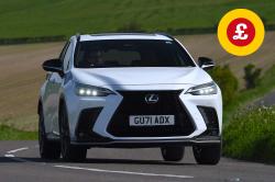 Lexus NX with Target Price logo