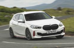 BMW M135i 2021 front cornering