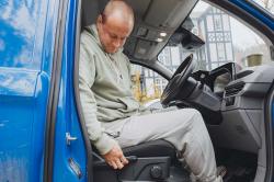 Max adjusting seat in VW Transporter