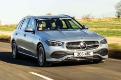 Mercedes C-Class Estate front right driving