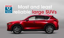 Most and least reliable large SUVs