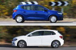 New Dacia Sandero vs used Volkswagen Polo
