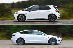 New Volkswagen ID.3 vs used Tesla Model 3