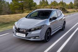 Nissan Leaf front left tracking