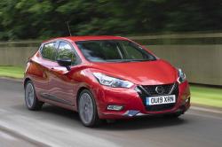 Nissan Micra 2021 front right tracking