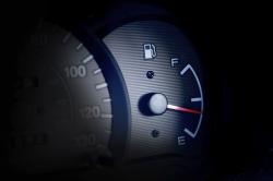 Car fuel gauge