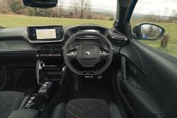 Peugeot e-208 interior dashboard