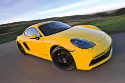 Porsche Cayman 718 front