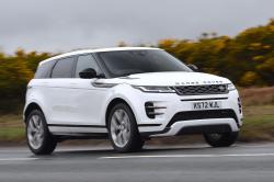 Range Rover Evoque front right driving