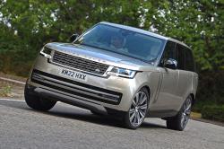 Range Rover front cornering