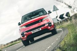 Range Rover Sport front cornering