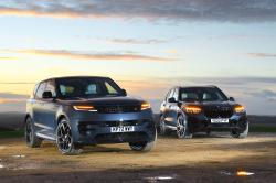 Range Rover Sport and BMW X5 front header