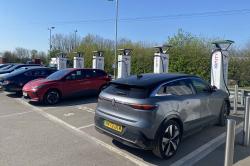 Renault Megane E-Tech Ionity charging
