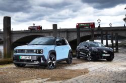 Renault 4 vs Ford Puma Gen-E fronts
