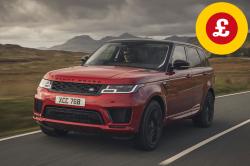 Range Rover Sport with Target Price logo