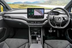 Skoda Enyaq iV interior dashboard