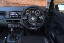 Skoda Fabia interior dashboard