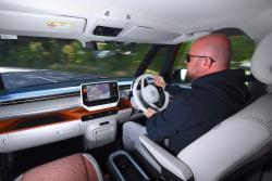 Stuart Milne test driving VW ID Buzz