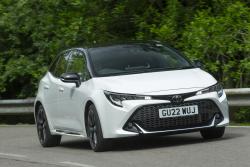 Toyota Corolla front right cornering 
