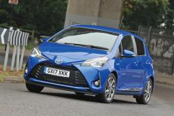 Used Toyota Yaris hybrid front