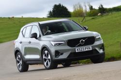 Volvo XC40 front cornering grey