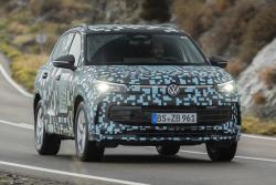 VW Tiguan camo drive front 2023