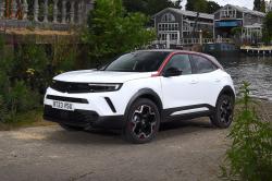 White Vauxhall Mokka front left static