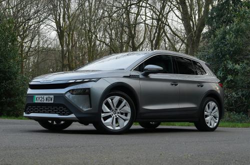 Skoda Elroq front three quarters static