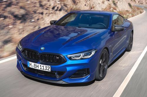 BMW 8 Series front left driving