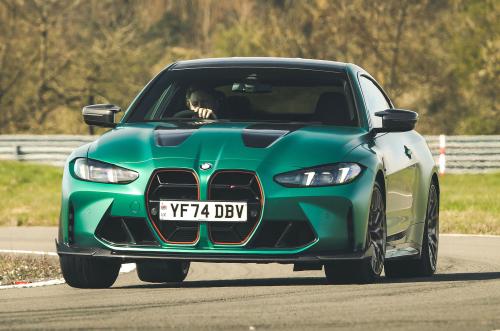 BMW M4 cornering