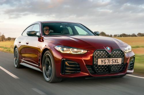 BMW 4 Series Gran Coupe 2022 front right tracking
