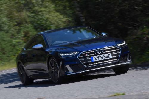 Audi S7 front right driving