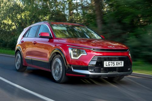 Kia Niro driving