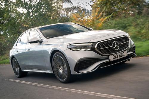 Mercedes E-Class front right driving