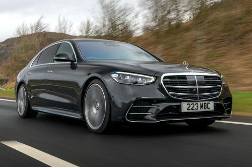 Mercedes S-Class front right driving