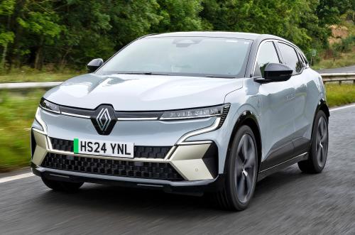 Renault Megane E-Tech front left driving