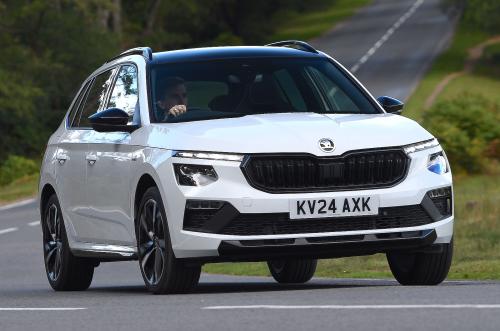 Skoda Kamiq front cornering