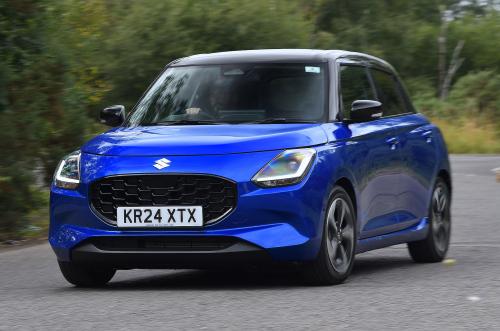 Suzuki Swift front cornering